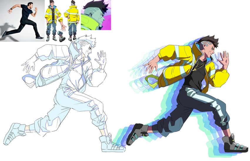 david martinez (cyberpunk and 1 more) drawn by burn1000eoi
