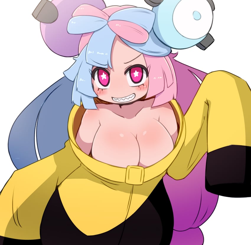 iono and magnemite (pokemon and 1 more) drawn by miyazero