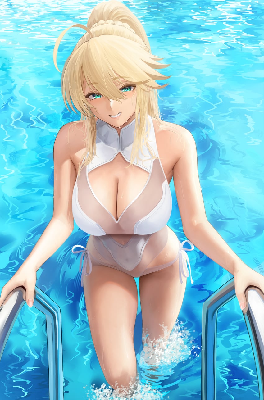 artoria pendragon (fate and 1 more) drawn by yamaneko_(tkdrumsco)