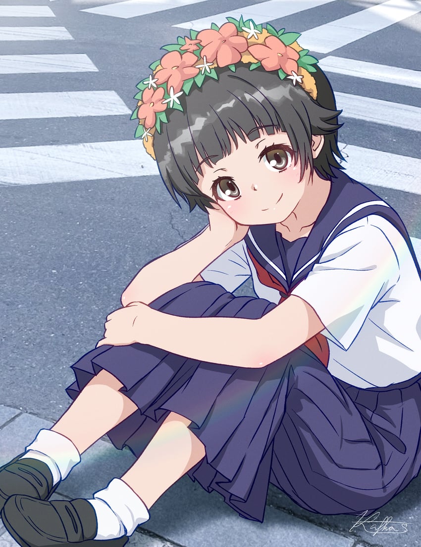 uiharu kazari (toaru majutsu no index and 1 more) drawn by kafka963