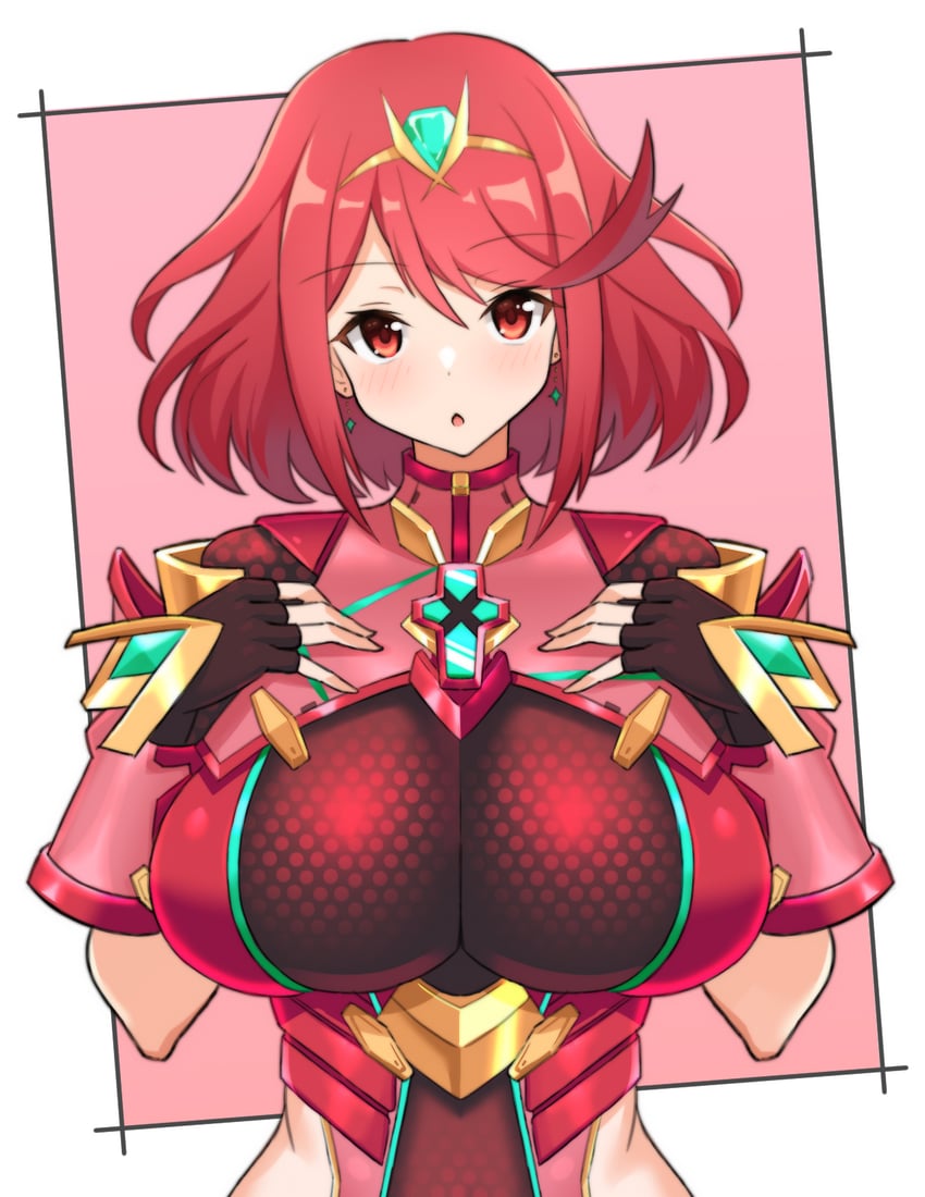 pyra (xenoblade chronicles and 1 more) drawn by yashiro_misone_(artist)