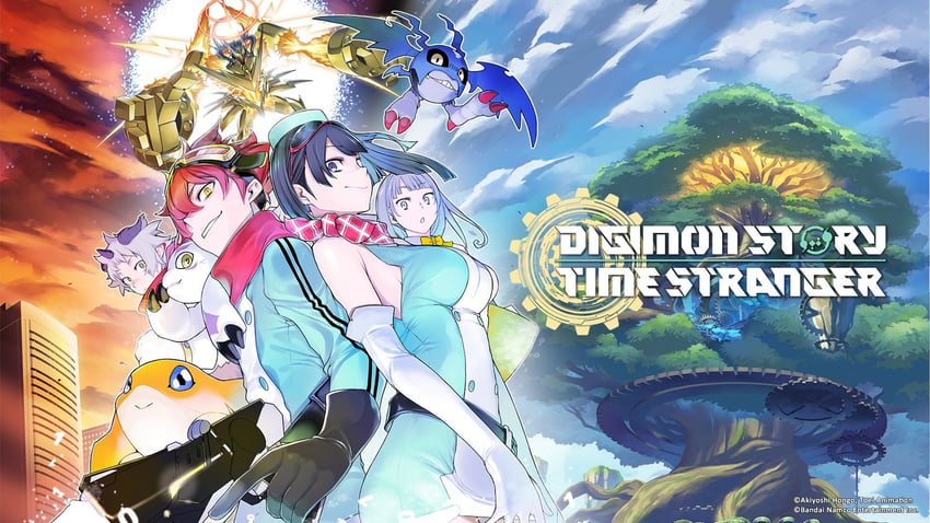 patamon, gomamon, picodevimon, yuuki kanan, aegiomon, and 4 more (digimon and 1 more) drawn by tonami_kanji and yasuda_suzuhito