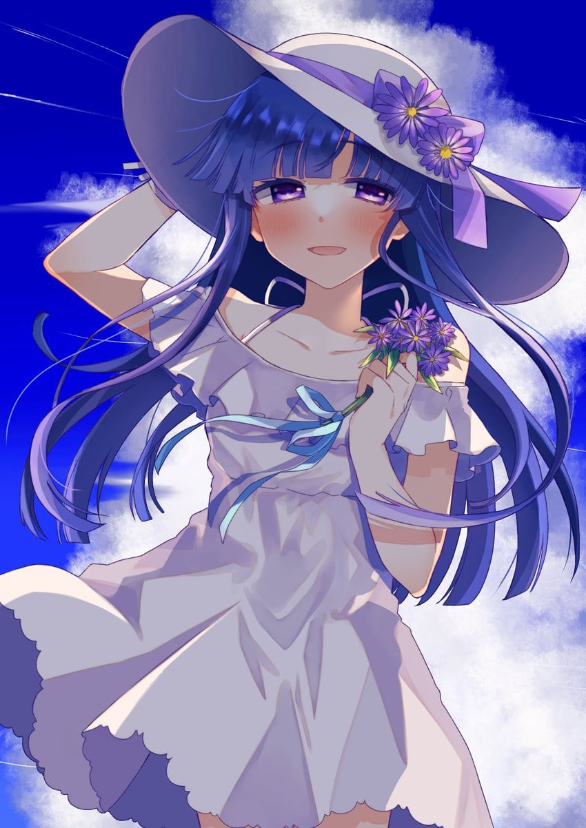 furude rika (higurashi no naku koro ni) drawn by yasonomugi