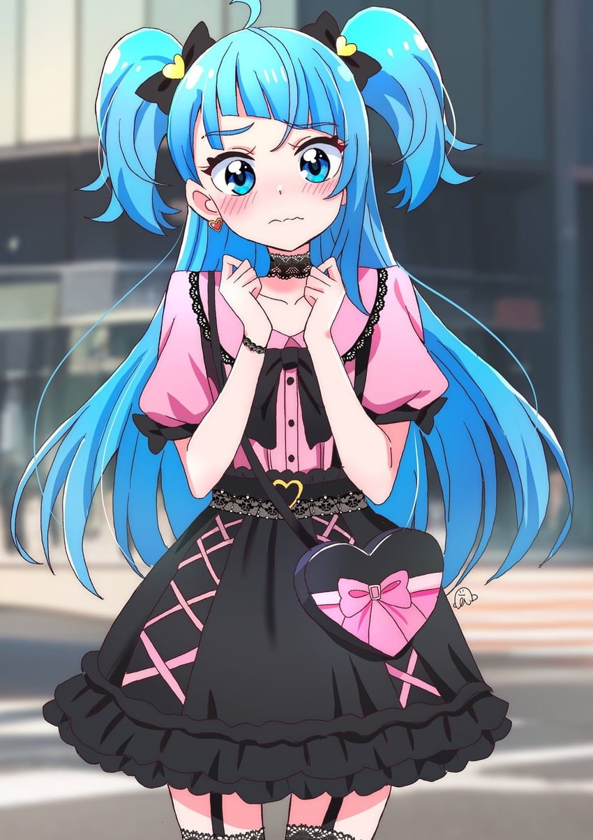 sora harewataru (precure and 1 more) drawn by momotarouooi