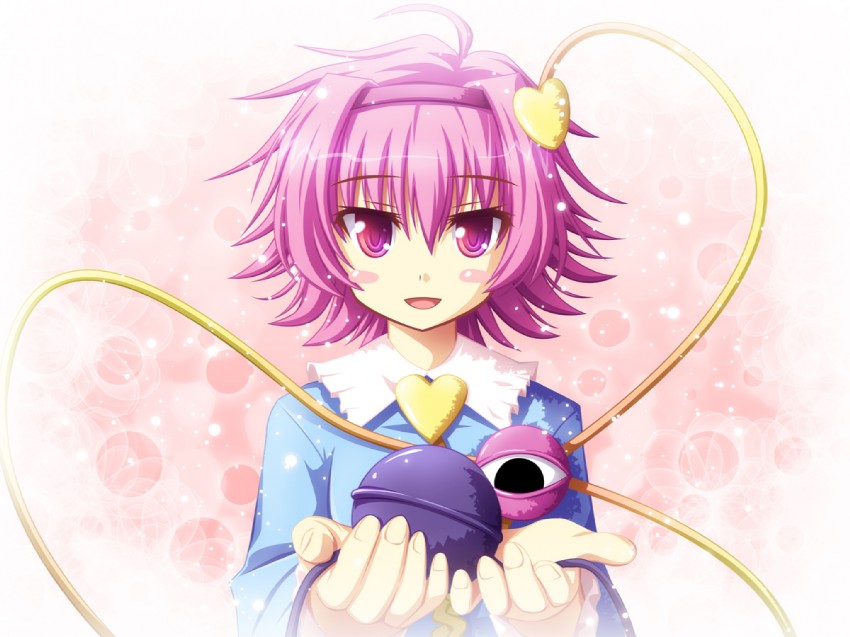 komeiji koishi and komeiji satori (touhou) drawn by akashio_(loli_ace)