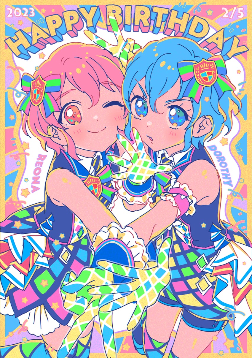 reona west and dorothy west (pretty series and 1 more) drawn by oshiri_(o4ritarou)