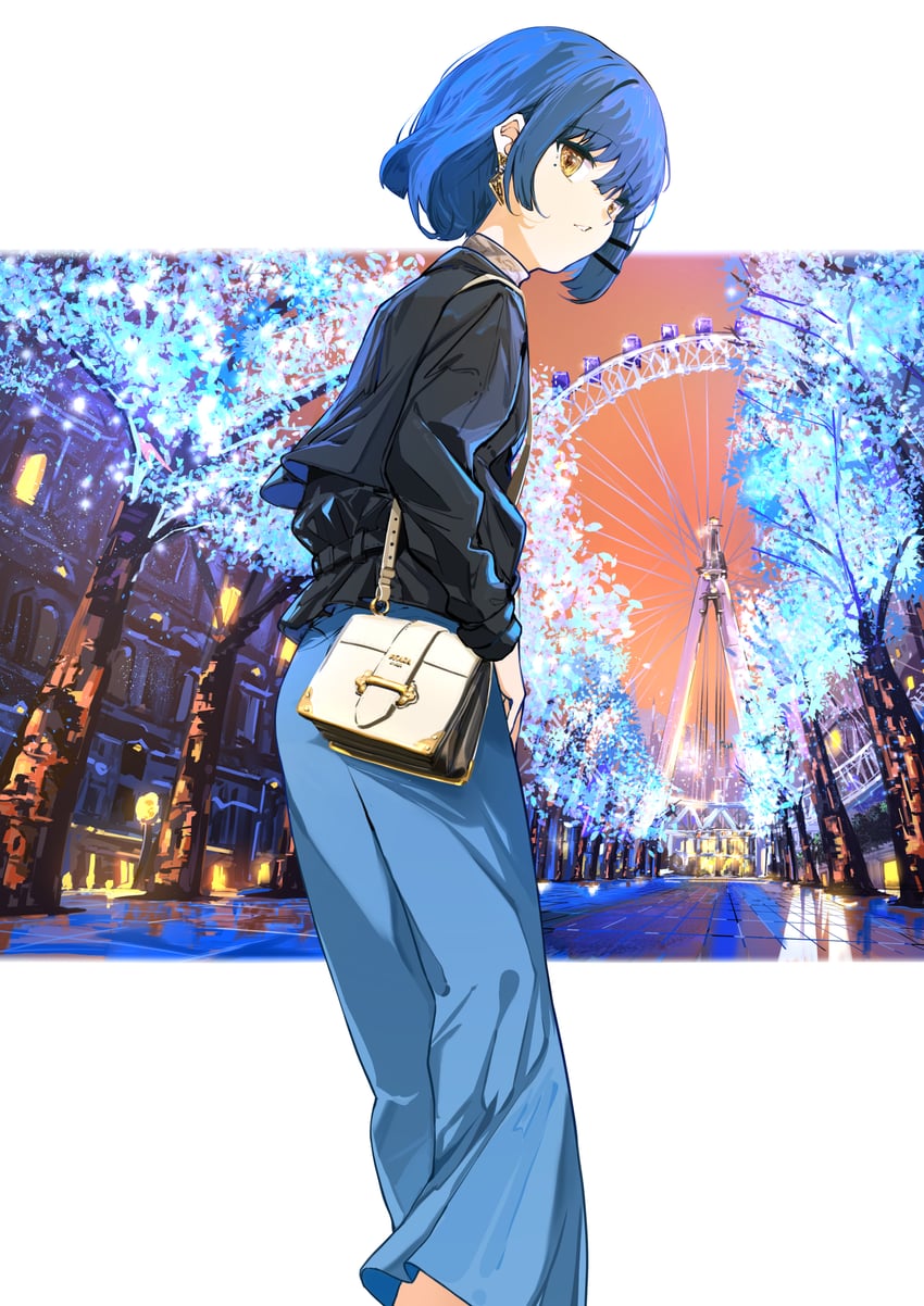 yamada ryo (bocchi the rock!) drawn by t.k.c