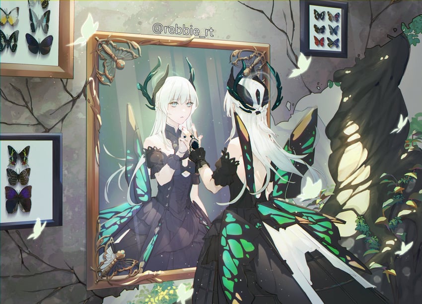 liv and liv: empyrea (punishing: gray raven) drawn by rebbie_rt