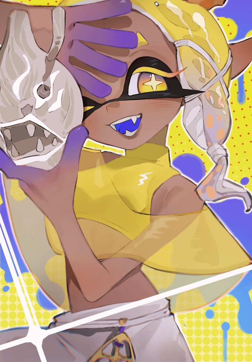 frye (splatoon and 1 more) drawn by p-pepper
