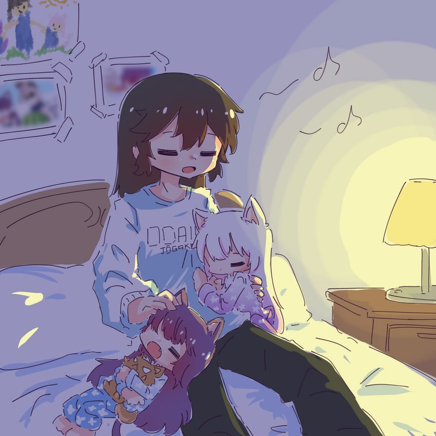 funada kiito, funada ui, and nagasawa yuki (assault lily) drawn by teisuu