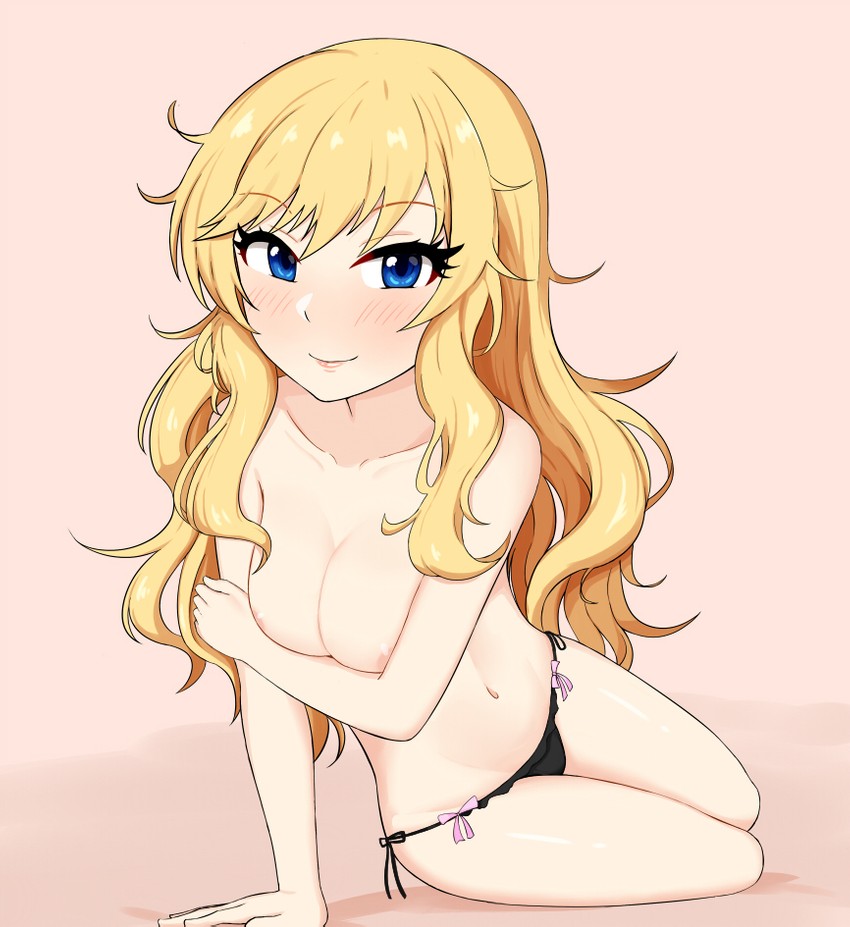 ohtsuki yui (idolmaster and 1 more) drawn by nichijou_(nichijoutouhou)