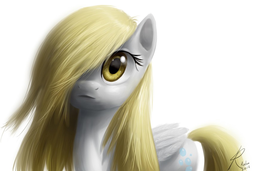 derpy hooves (my little pony and 1 more) drawn by kjara-draws