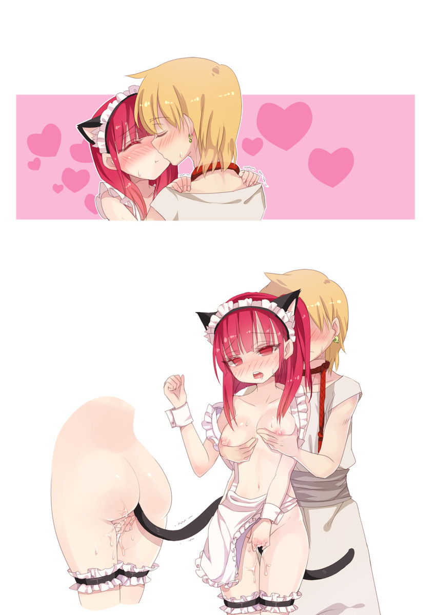 morgiana and alibaba saluja (magi the labyrinth of magic) drawn by mvv