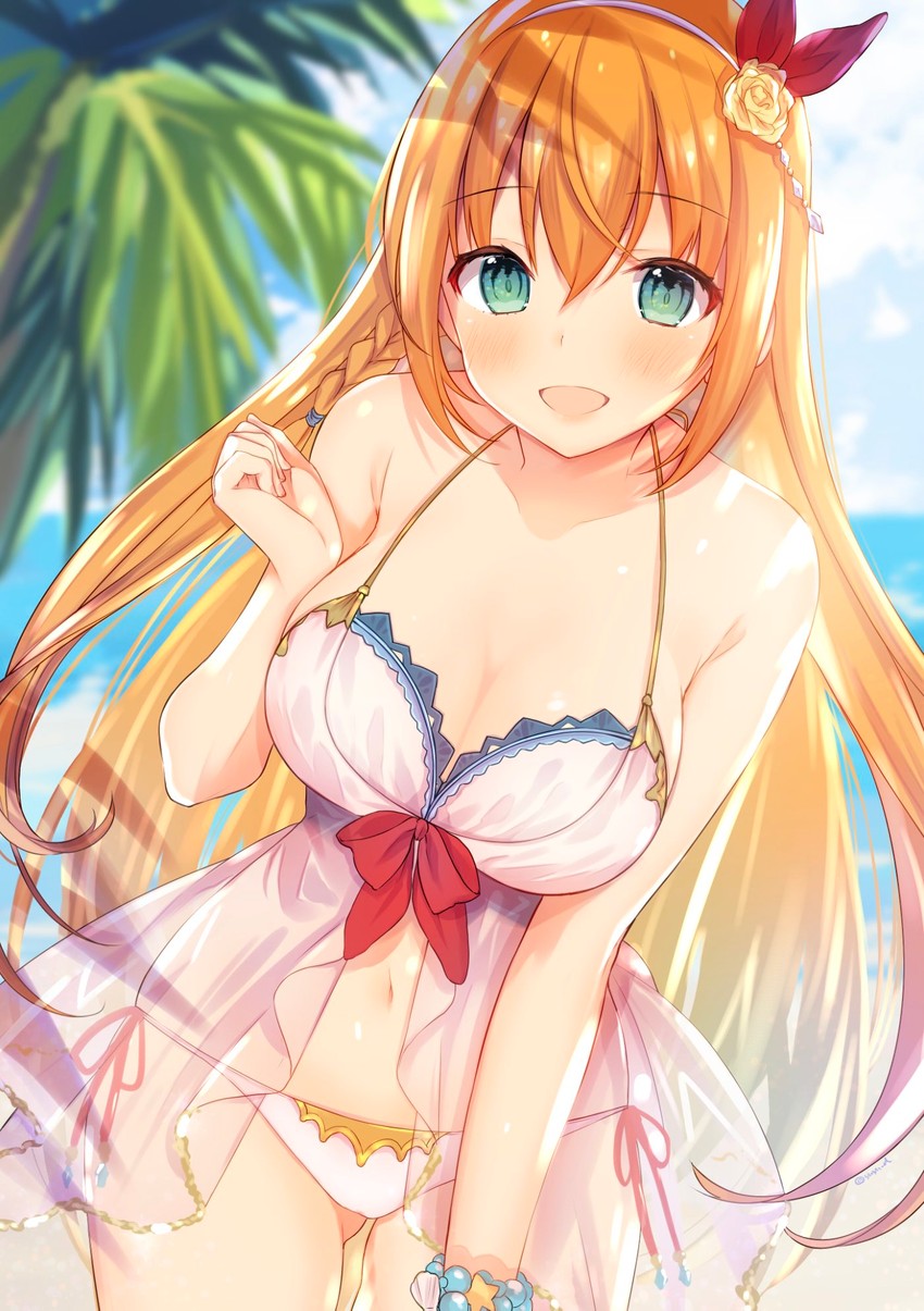 pecorine (princess connect!) drawn by yu_yu