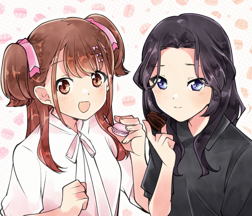 sera honoka and orihara sumika (22/7) drawn by trefle_r