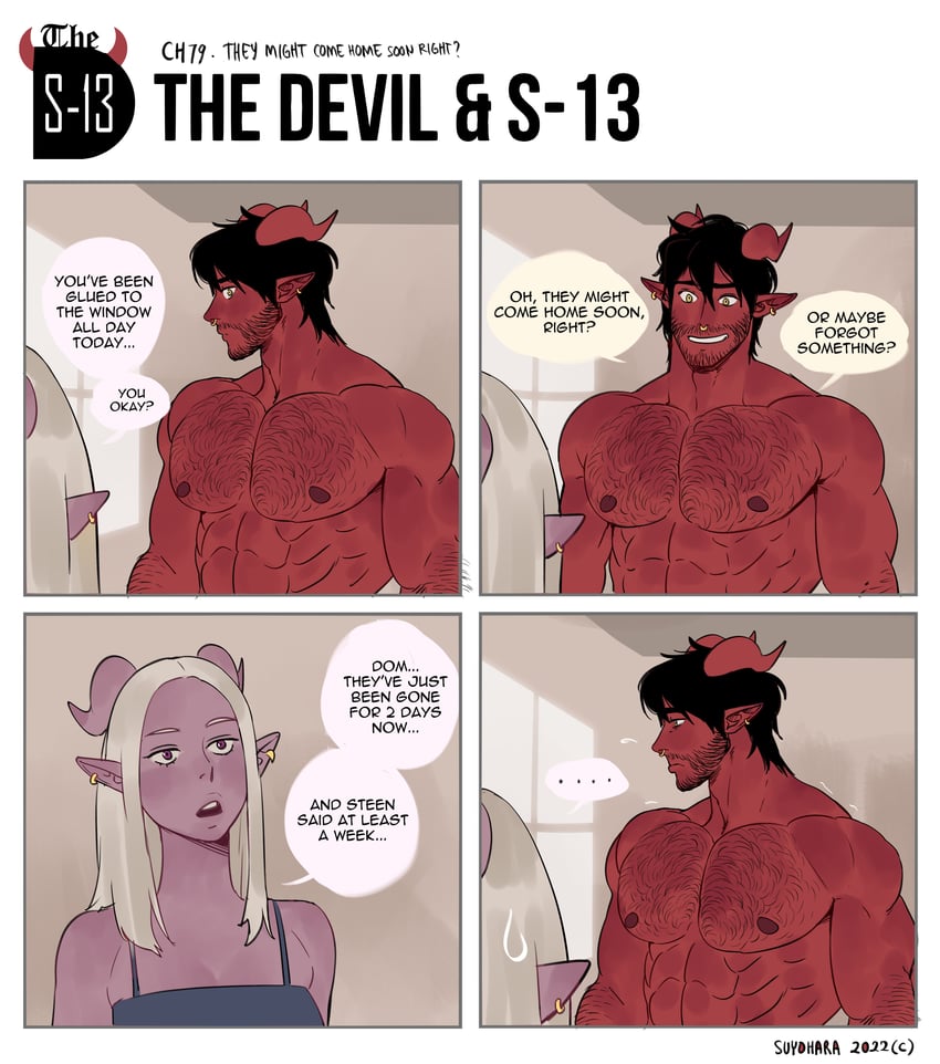 dominique and gabriella (the devil and s-13) drawn by suyohara