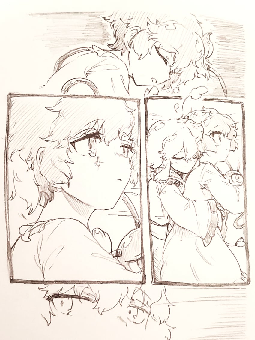 komeiji koishi and komeiji satori (touhou) drawn by menotama