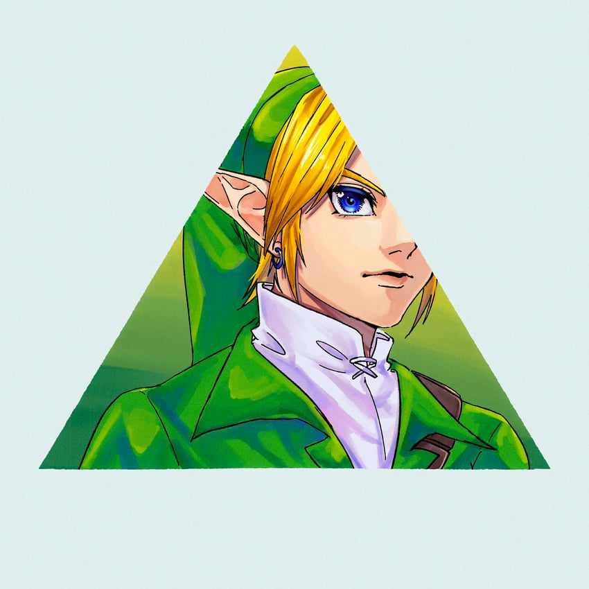 link (the legend of zelda and 1 more) drawn by solua_mnju