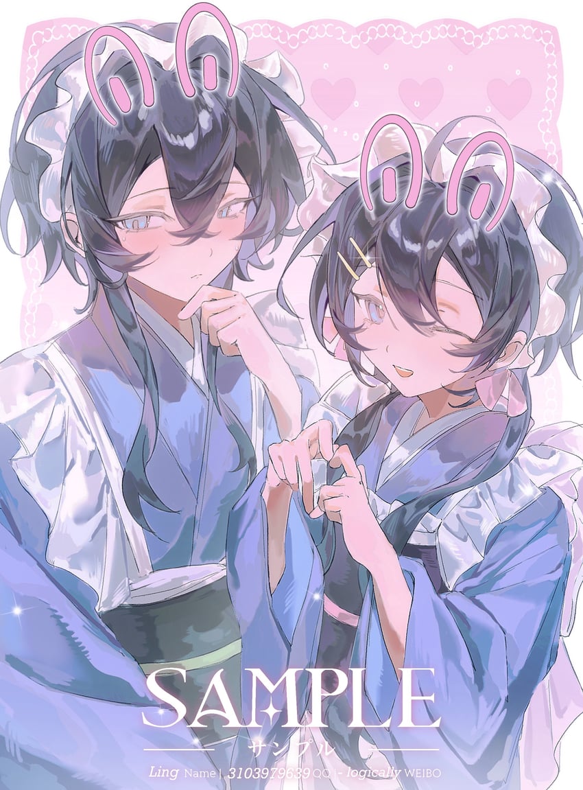 harushiro ryuusei (original and 2 more) drawn by liningne
