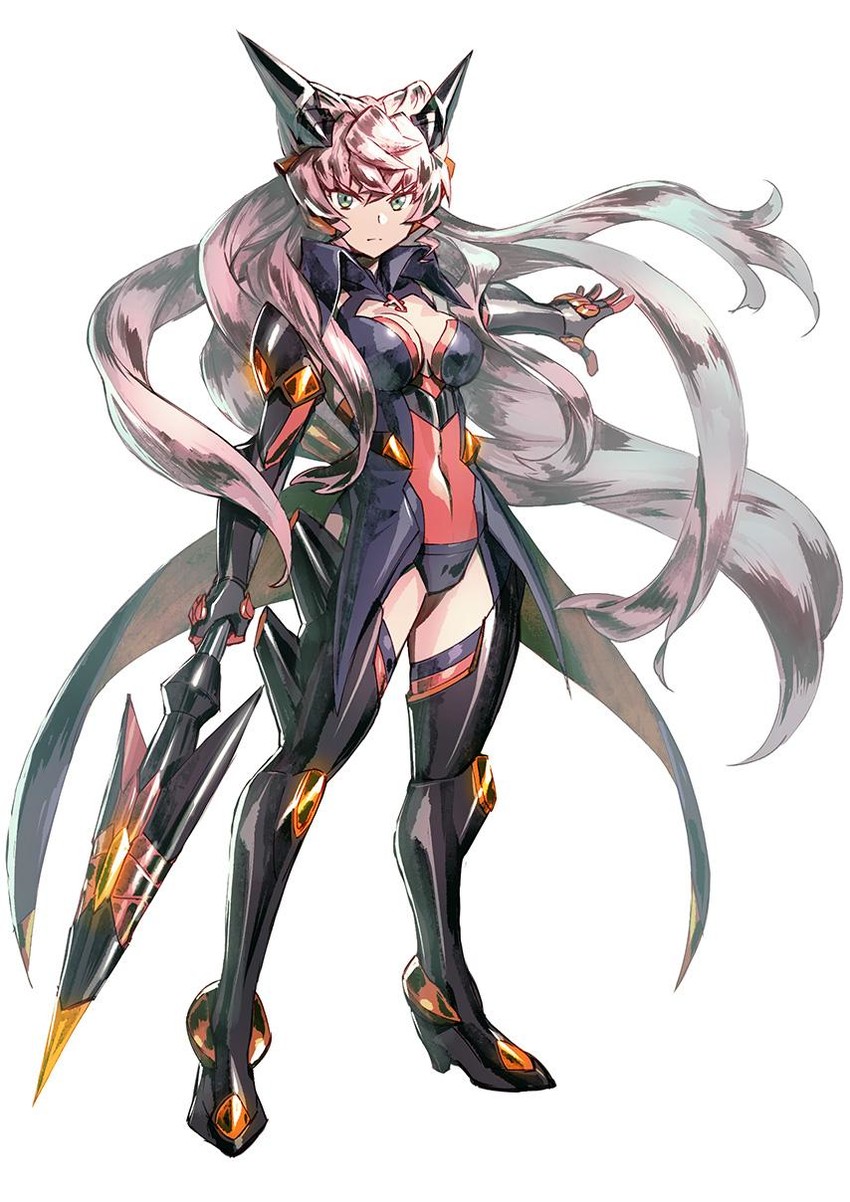 maria cadenzavna eve (senki zesshou symphogear) drawn by murakami_hisashi