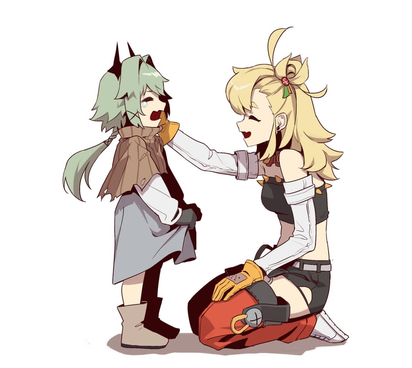 caesar king and piper wheel (zenless zone zero) drawn by chopchopguy
