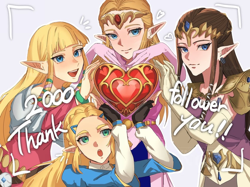 princess zelda (the legend of zelda and 4 more) drawn by mia_ru1228
