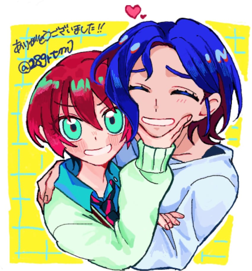 amate yuzuriha and shuji ito (gundam and 1 more) drawn by karaage_bentou_(28grtm)
