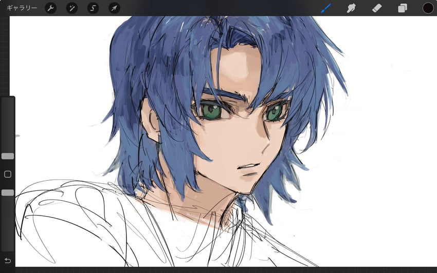athrun zala (gundam and 1 more) drawn by she_(morianosu)