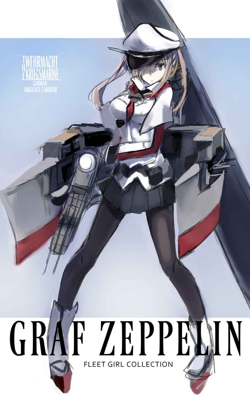 graf zeppelin (kantai collection) drawn by kinona