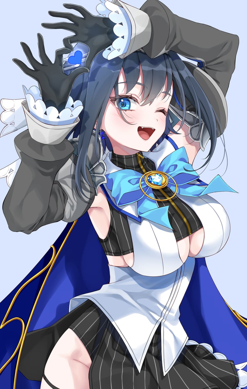 ouro kronii (hololive and 1 more) drawn by mogu_(au1127)