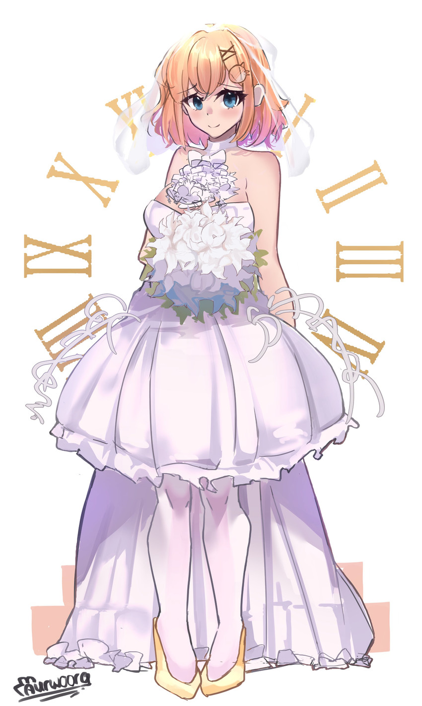 watson amelia (hololive and 1 more) drawn by auraaa