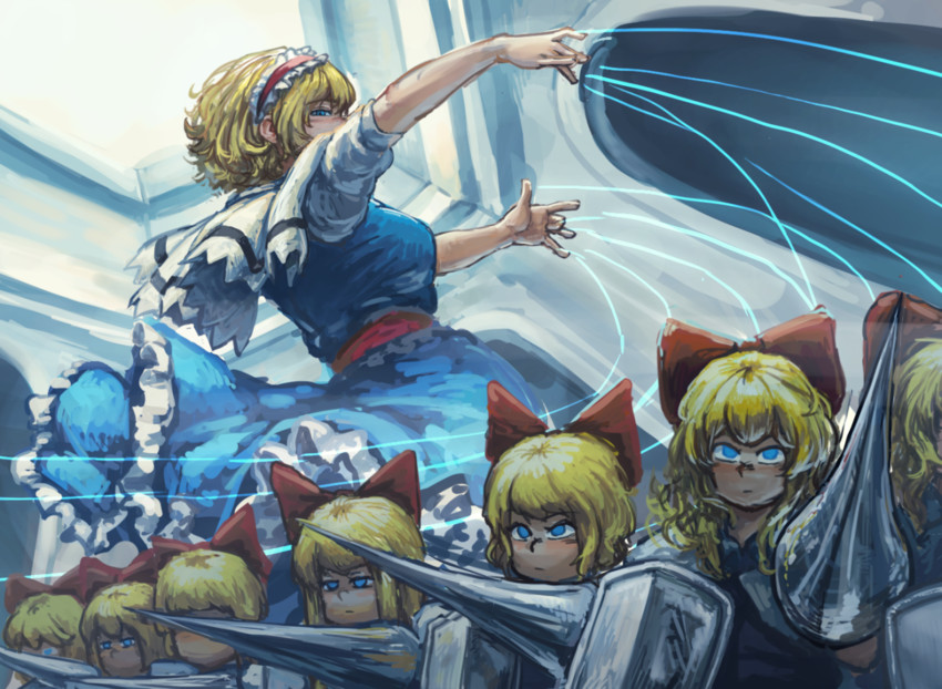 alice margatroid and shanghai doll (touhou) drawn by chanta_(ayatakaoisii)