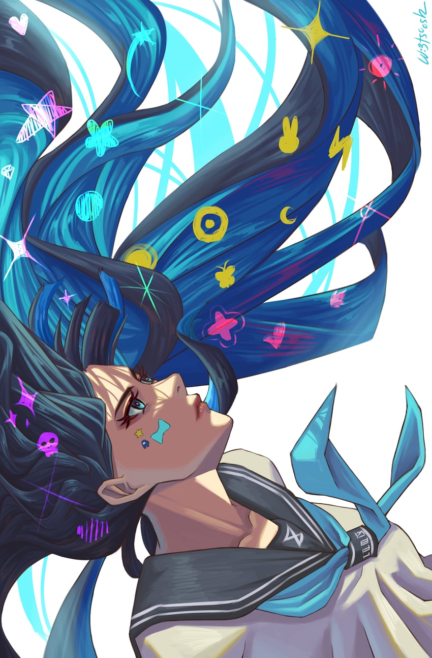 ouro kronii (hololive and 1 more) drawn by wetsoosh