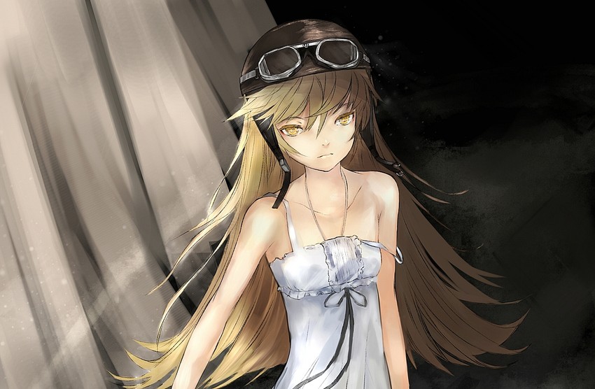oshino shinobu (monogatari and 1 more) drawn by shinso_(yoshitsuna)