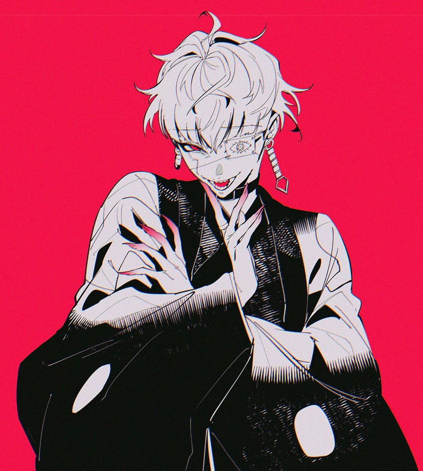 omokage yugamu (the hundred line -last defense academy-) drawn by mito_(commando_seagal)