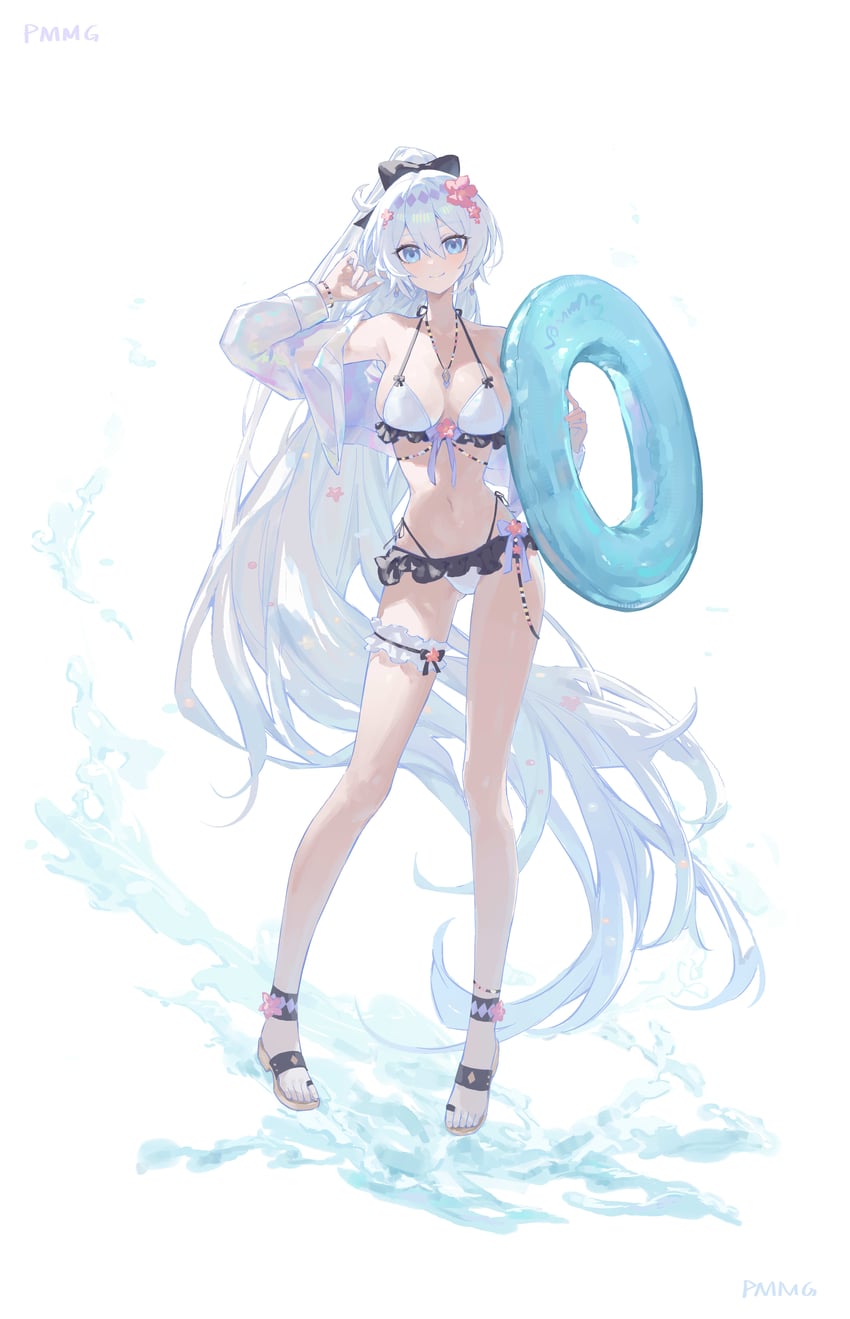 kiana kaslana (honkai and 1 more) drawn by pmg