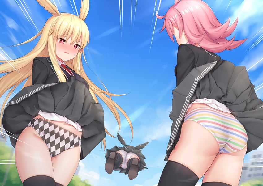 valkyrie, ortlinde, thrud, and hildr (fate and 1 more) drawn by torimaru