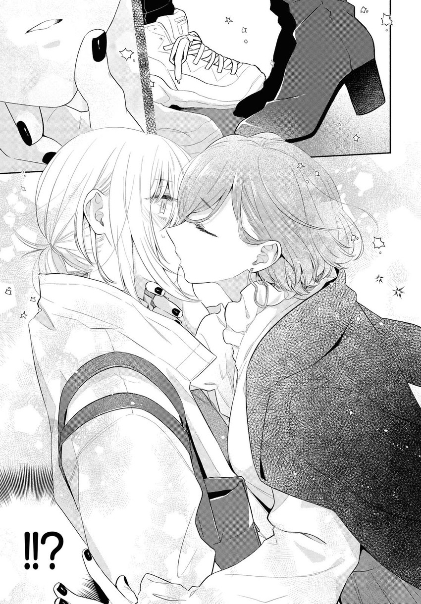 kanda mizuki and ookuma satomi (ikemen onna to hakoiri musume) drawn by majoccoid and mochi_au_lait