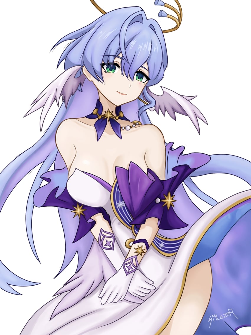 robin (honkai and 1 more) drawn by smlazer_art