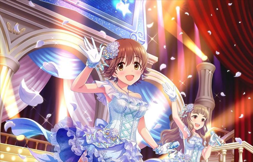 honda mio and kamiya nao (idolmaster and 2 more)
