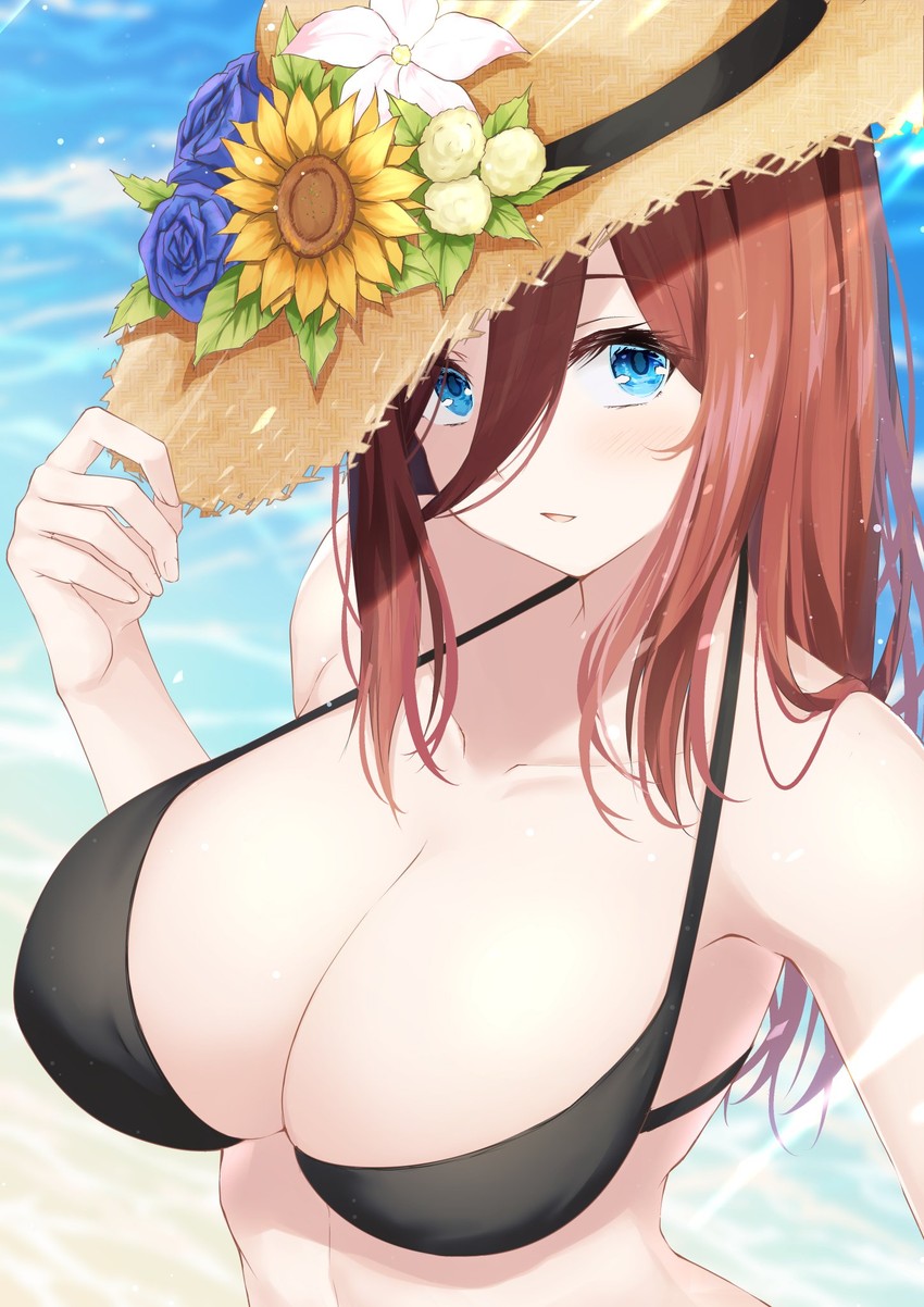 nakano miku (go-toubun no hanayome) drawn by sakuno_(sksk_sakuno)