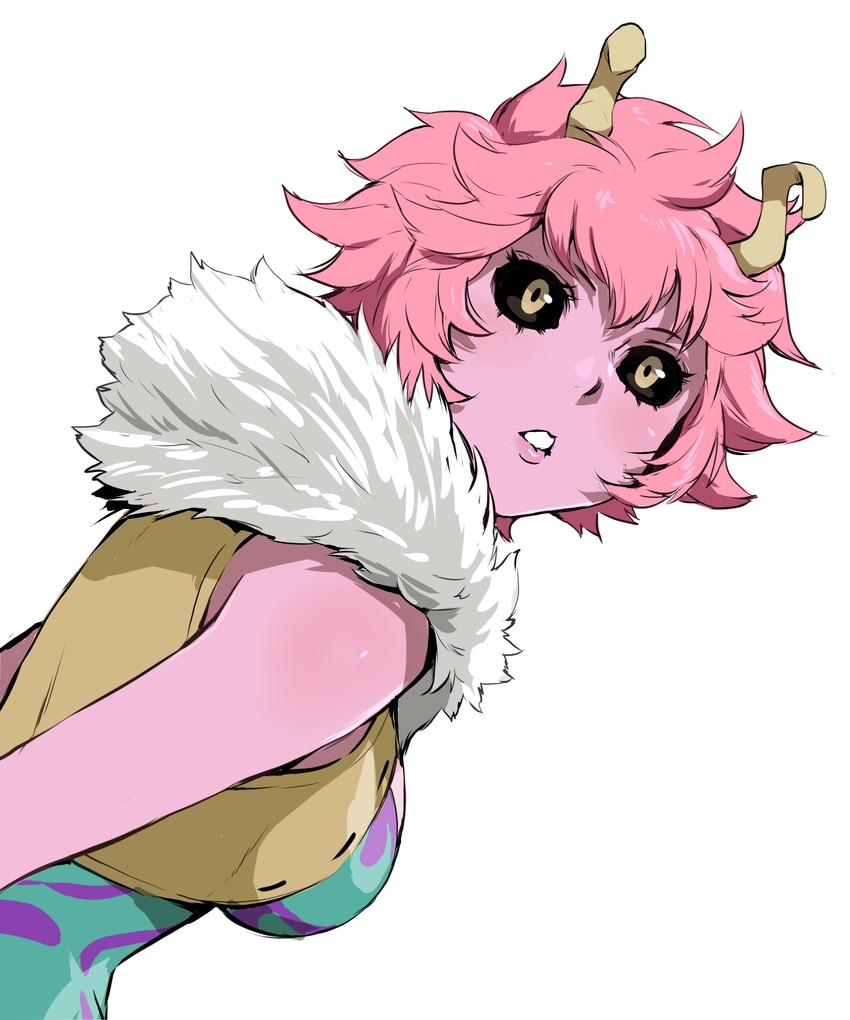 ashido mina (boku no hero academia) drawn by enami_katsumi
