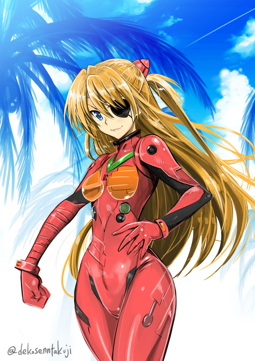 souryuu asuka langley (neon genesis evangelion and 2 more) drawn by takuji_(dekosenn)