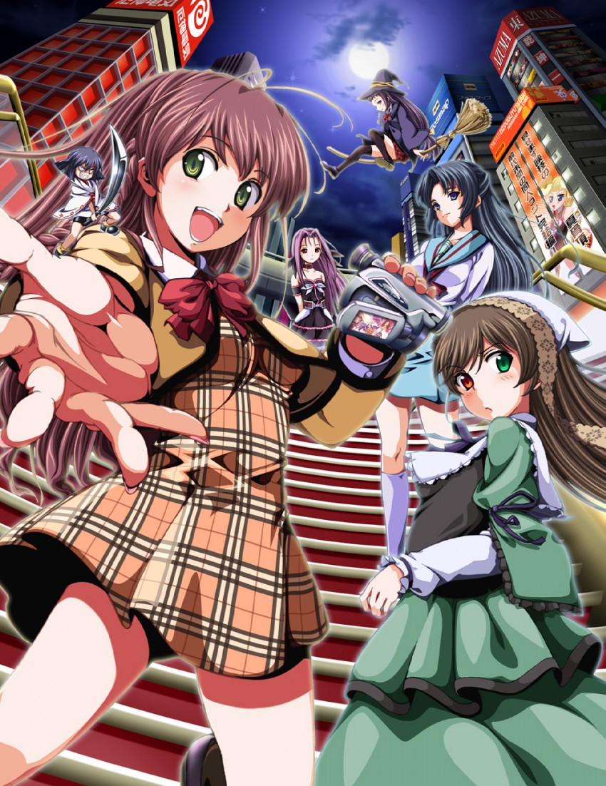 asakura ryoko, suiseiseki, ayase yue, lutecia alpine, karen, and 2 more (lyrical nanoha and 7 more) drawn by eigi