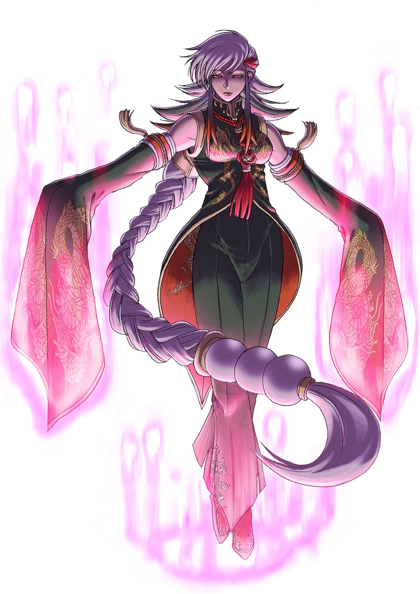 xiao lon (the king of fighters and 1 more) drawn by makeinu
