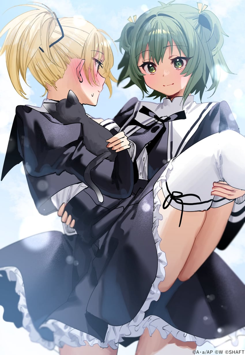 ando tazusa and yoshimura thi mai (assault lily) drawn by chigusa_minori