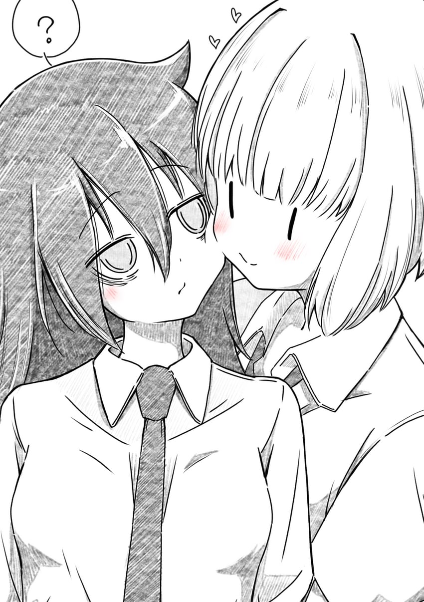 kuroki tomoko and uchi emiri (watashi ga motenai no wa dou kangaetemo omaera ga warui!) drawn by azuminonomizua