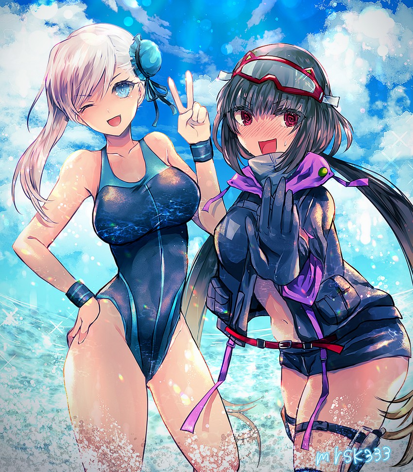 miyamoto musashi and osakabehime (fate and 1 more) drawn by murasaki_yuna