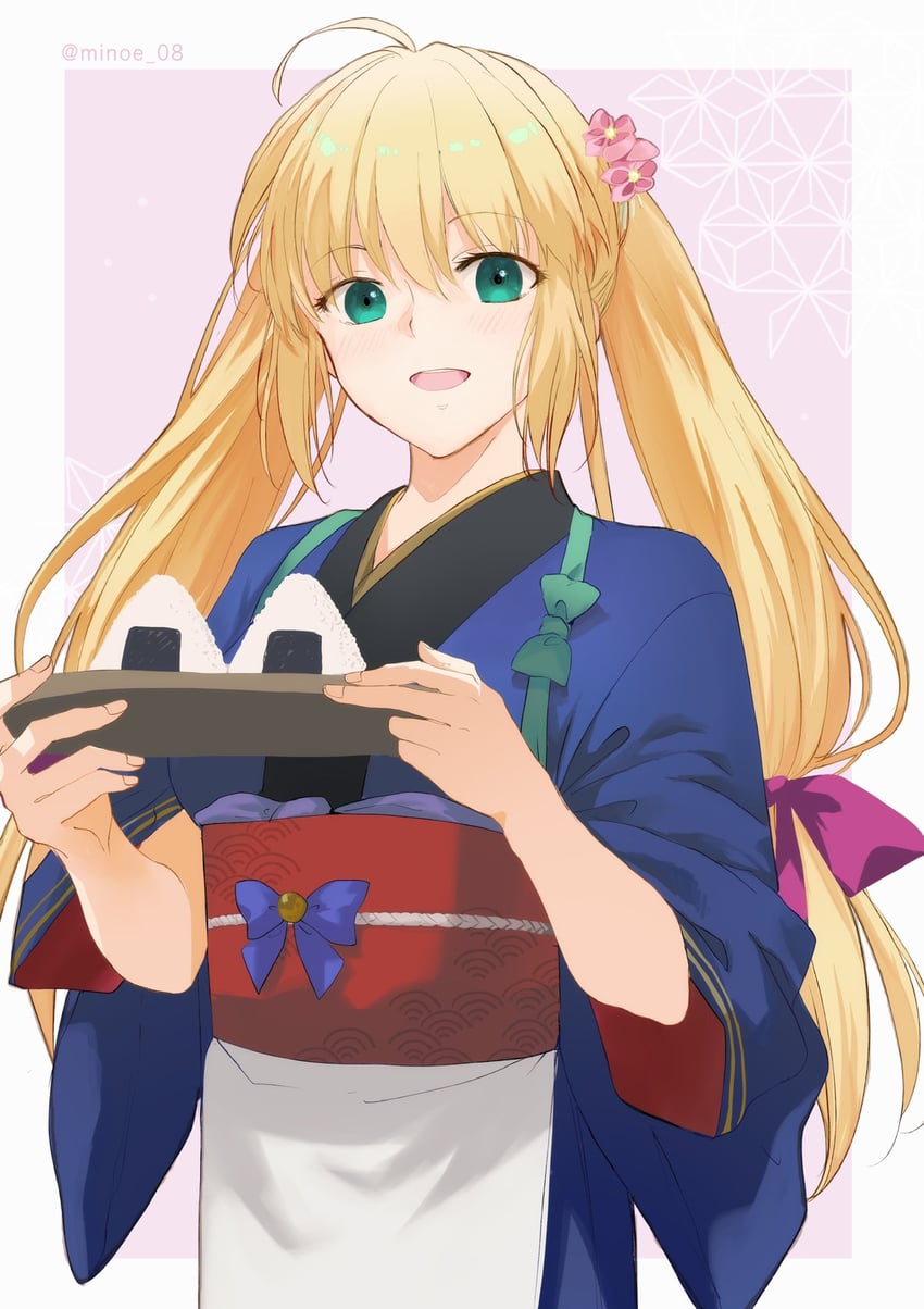 artoria pendragon and artoria caster (fate and 1 more) drawn by minoe08