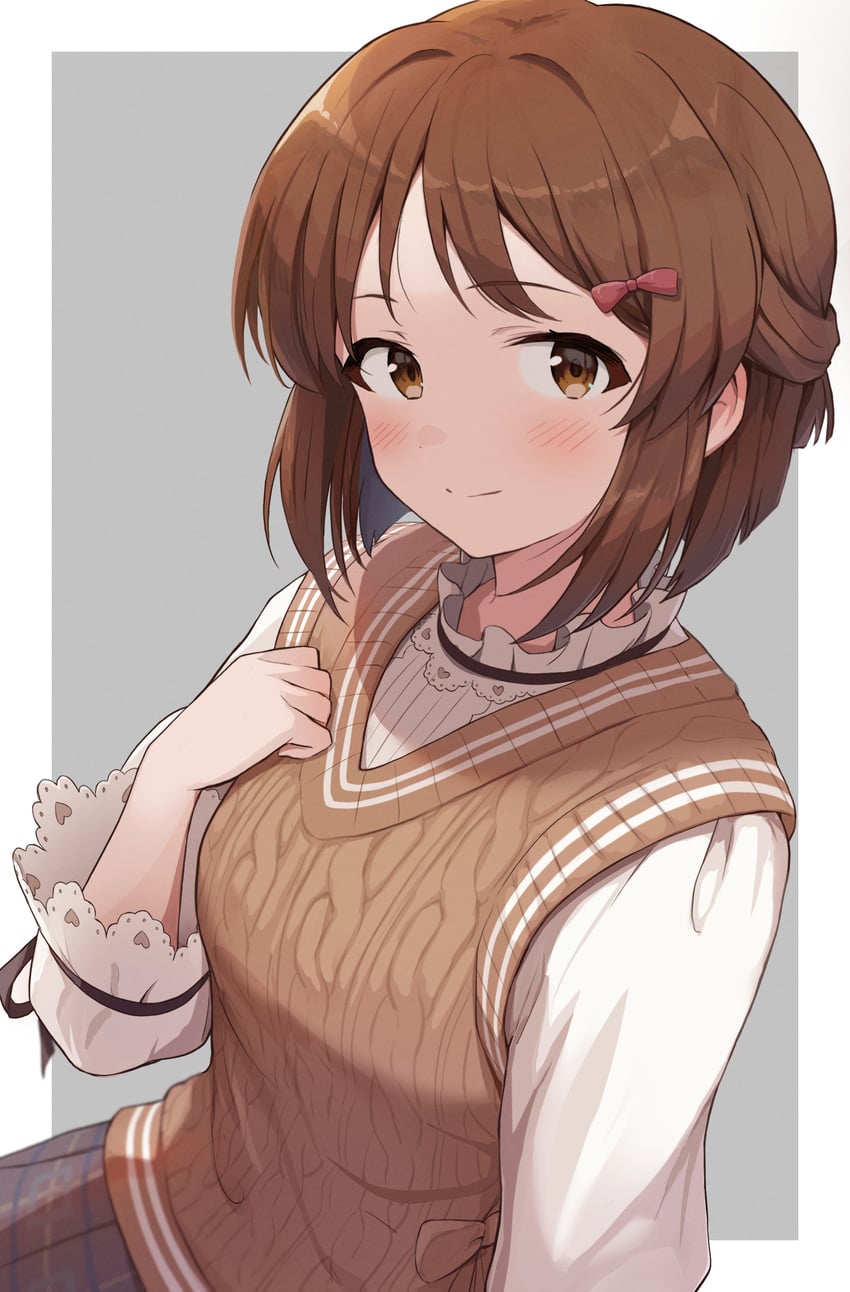 hagiwara yukiho (idolmaster and 2 more) drawn by shuucream_(syuichi)